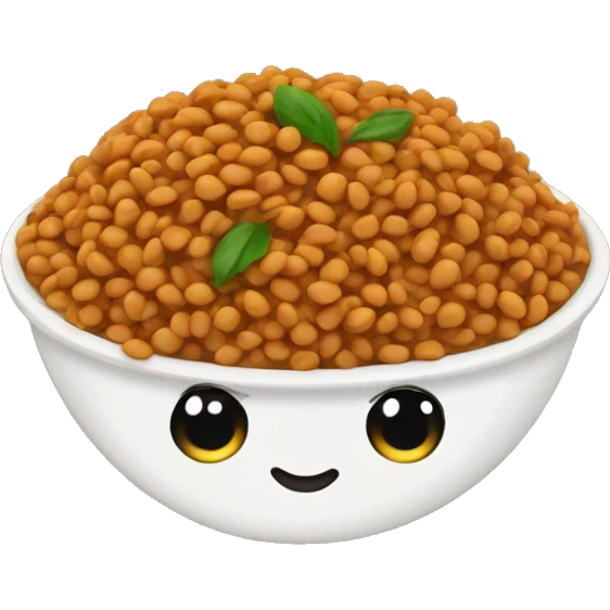 Lentil dish emoji