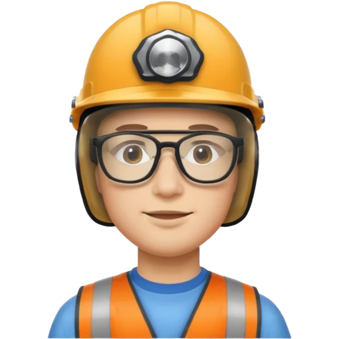 helmet glasses wearers emoji