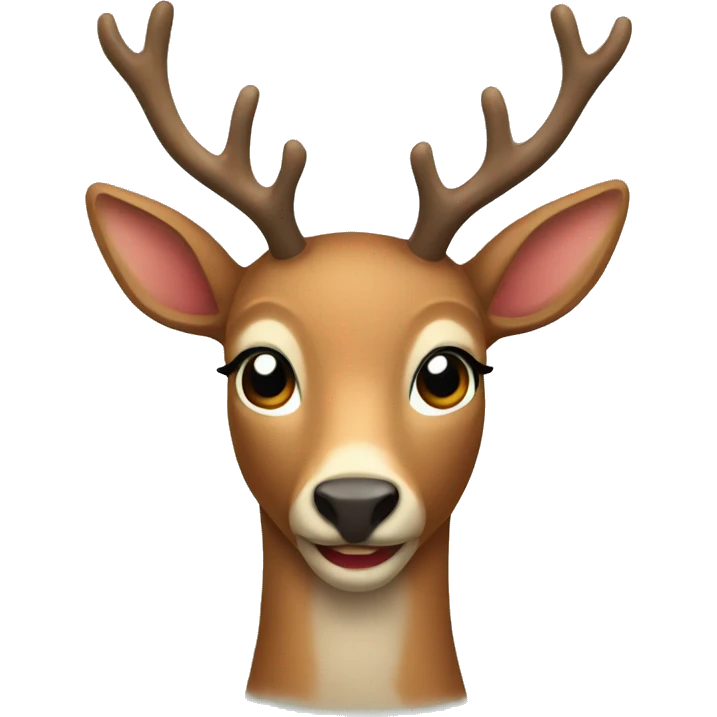 Xmas deer  emoji