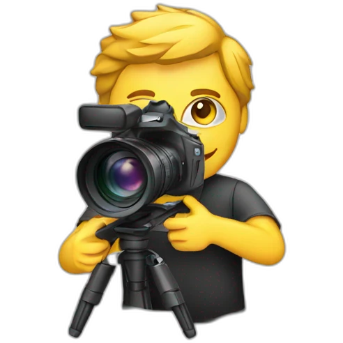 Videographer emoji