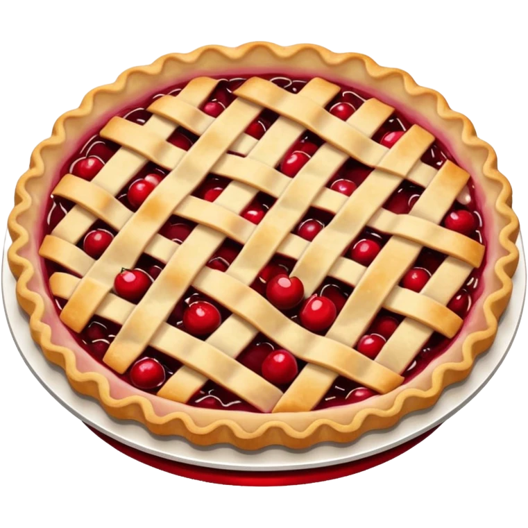 Cherry pie  emoji