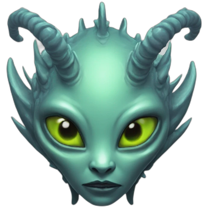 Alien queen emoji