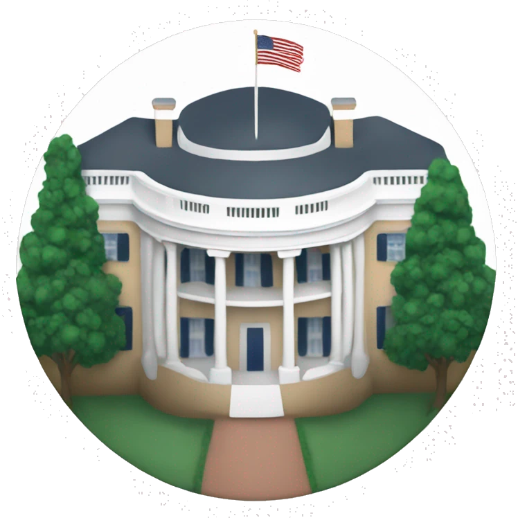 The white House emoji