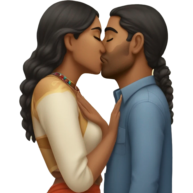 Chris helmsworth kissing short Indian girlfriend  emoji
