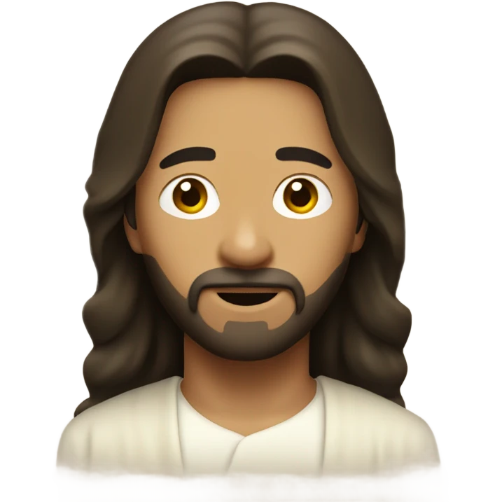 Asian jesus emoji