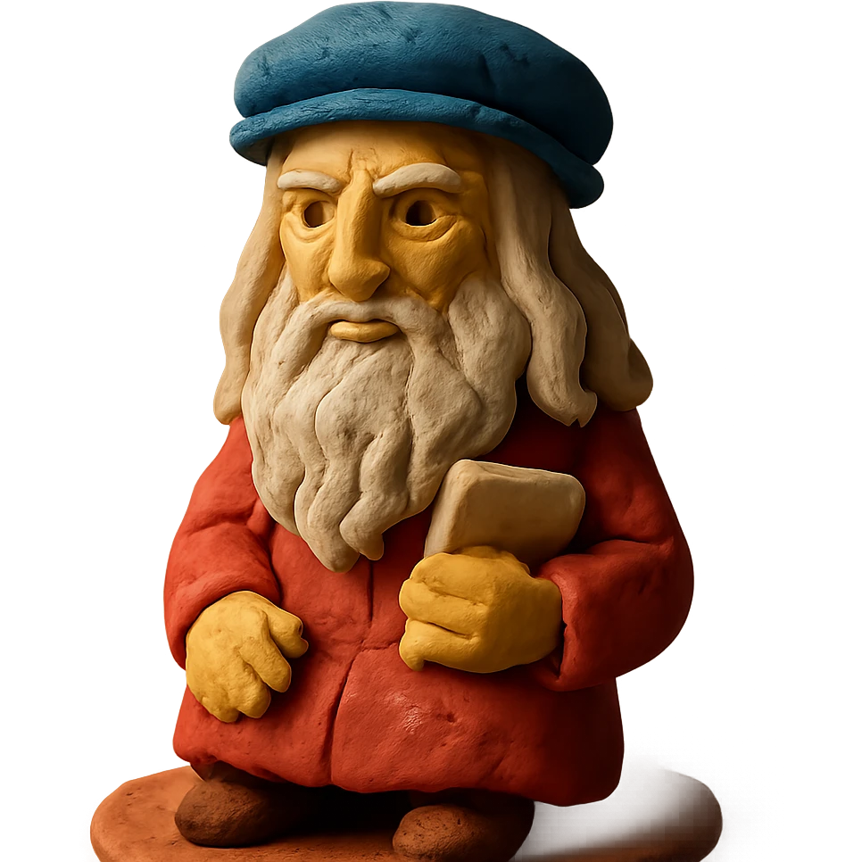 Leonardo da Vinci emoji