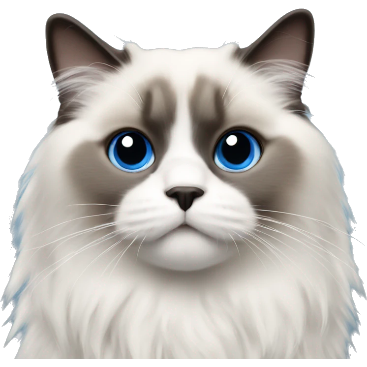 blue point ragdoll emoji