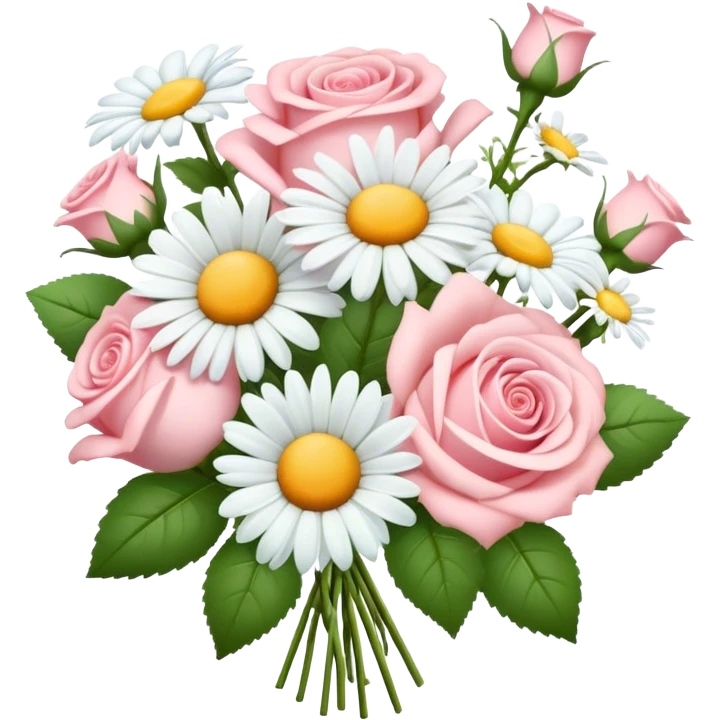 Small Pastel bouquet emoji