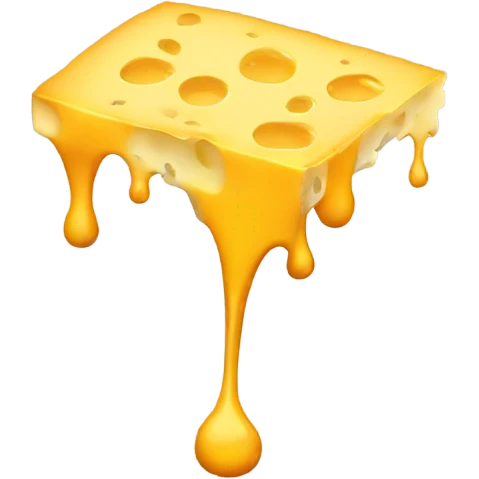 drippy cheese emoji