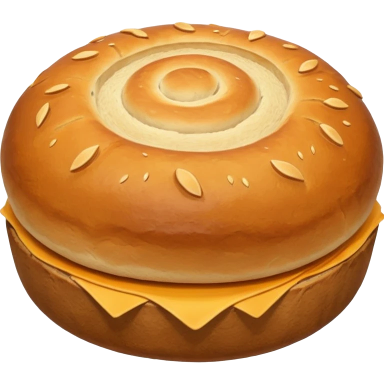 round loaf of bread emoji