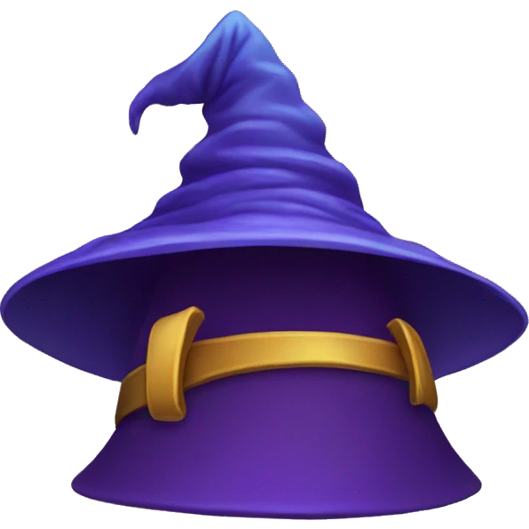 wizard's hat emoji