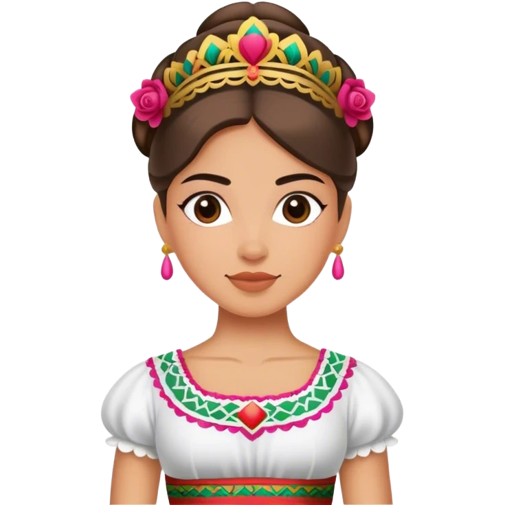 Pillates princess Mexican  emoji