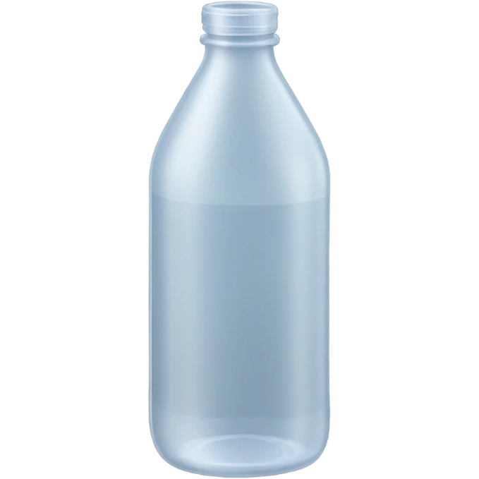 empty plastic bottle emoji