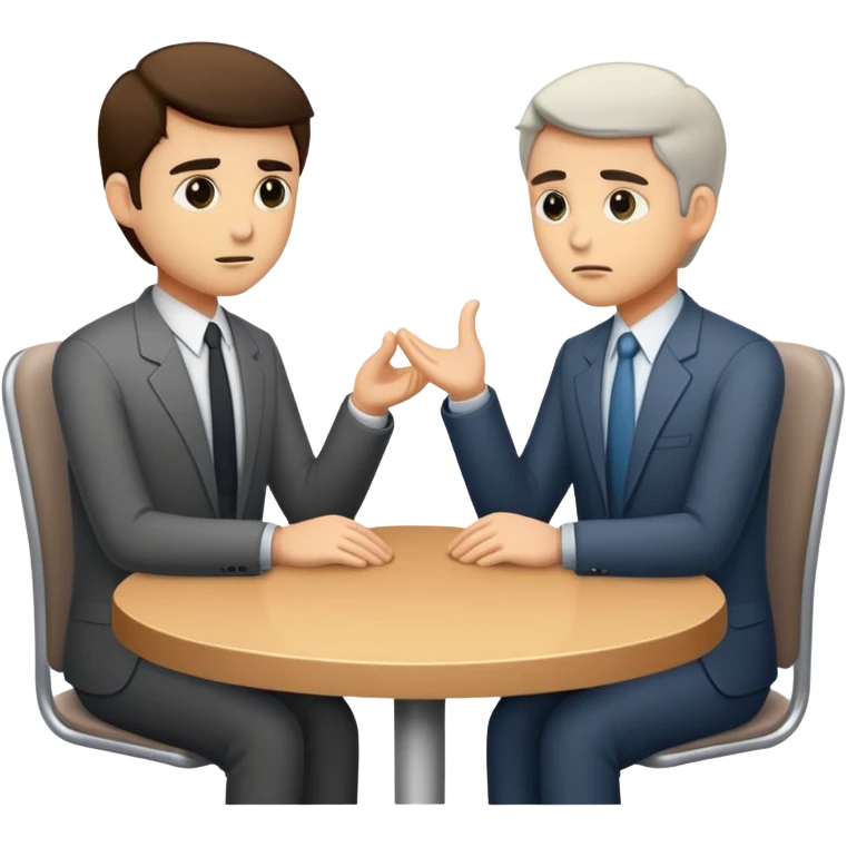 subtle meeting emoji
