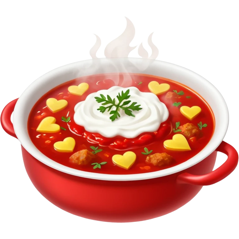 Ukrainian borsch emoji