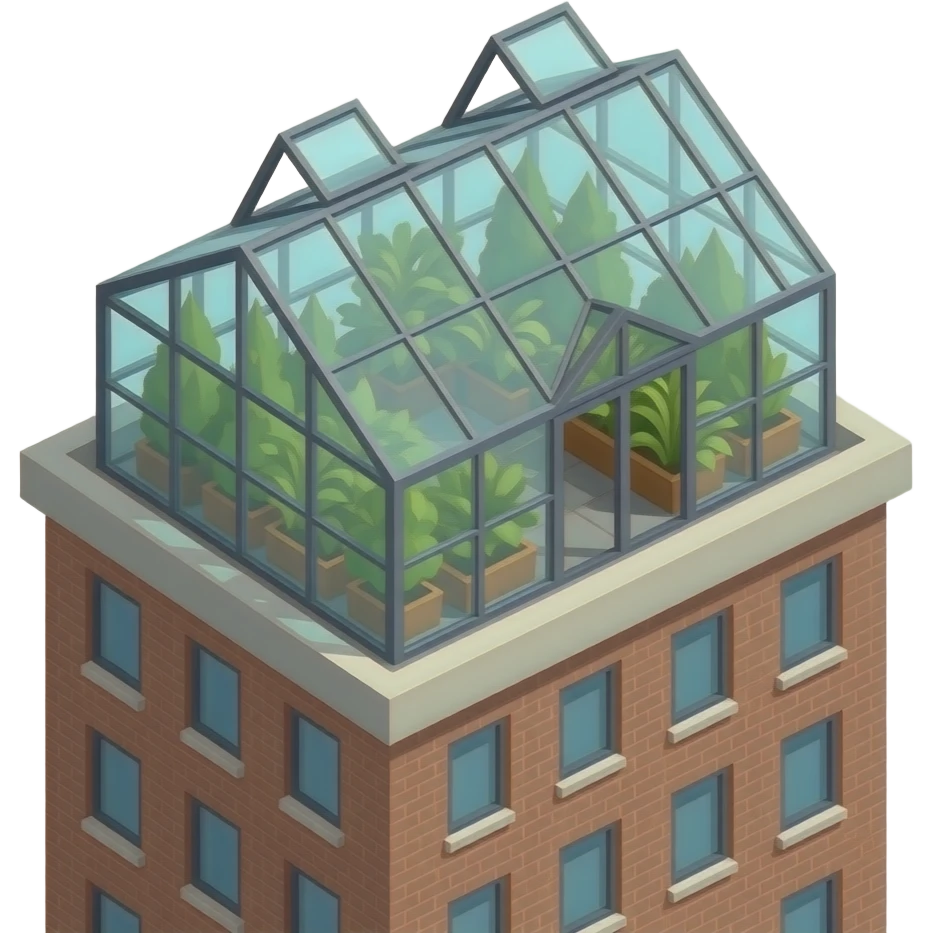 Stacking greenhouses optimizes vertical space, especially in urban areas, increasing productivity per square meter. emoji