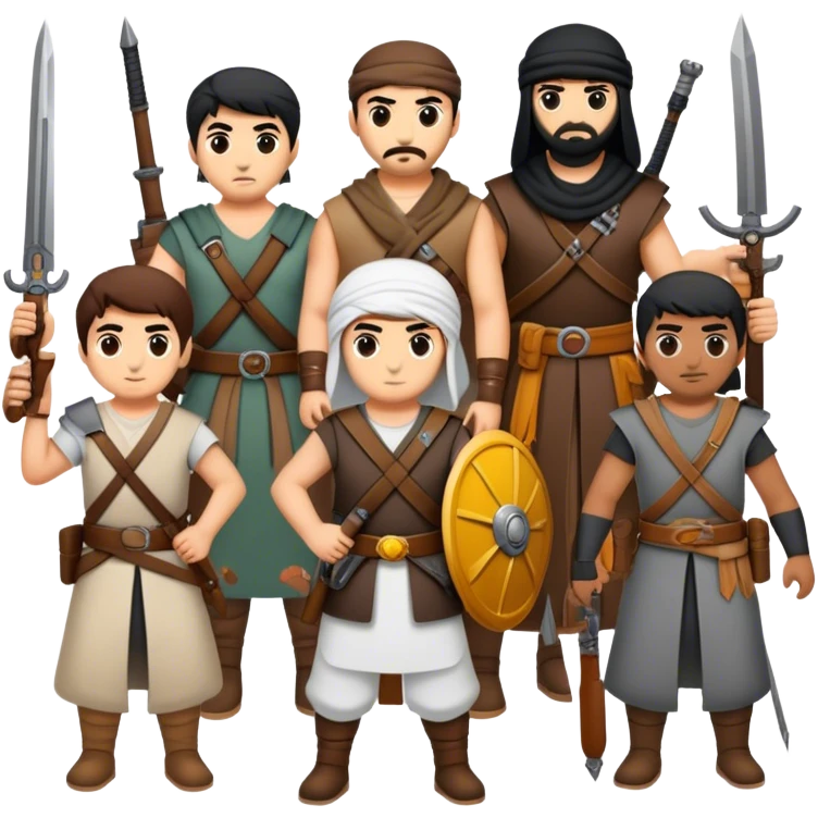 Adanalılar Yazılı ve silahlı bir em emoji