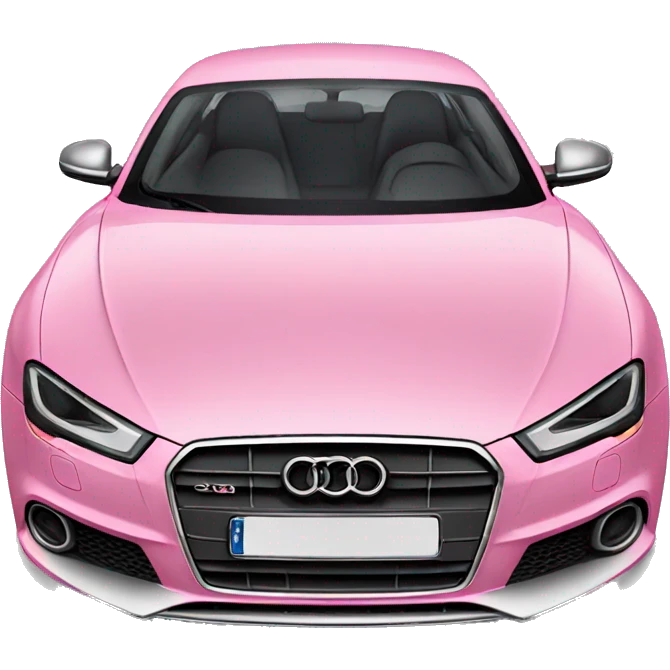 Pink Audi emoji
