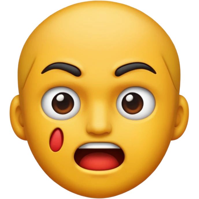 Getting Punched in the face emoji