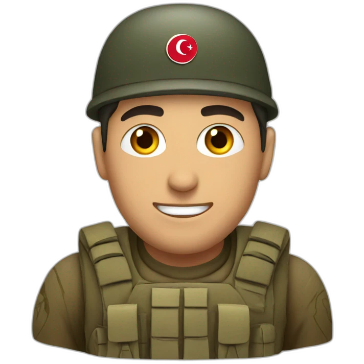 Turkish soldier emoji