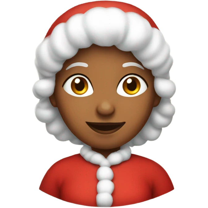 Mrs claus  emoji