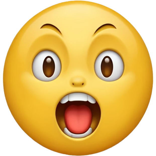 Emoji screaming  emoji