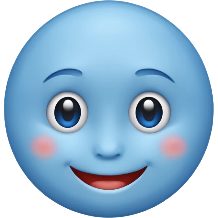 Blue emoji  emoji
