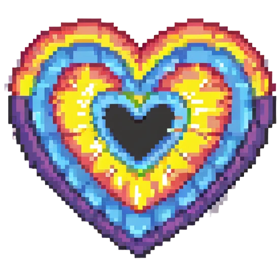 rainbow heart emoji
