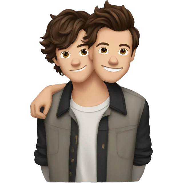 Harry styles and louis Tomlinson emoji