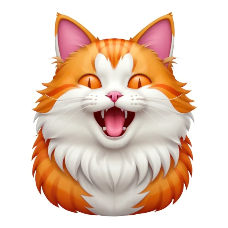 gatto che sbadiglia  emoji