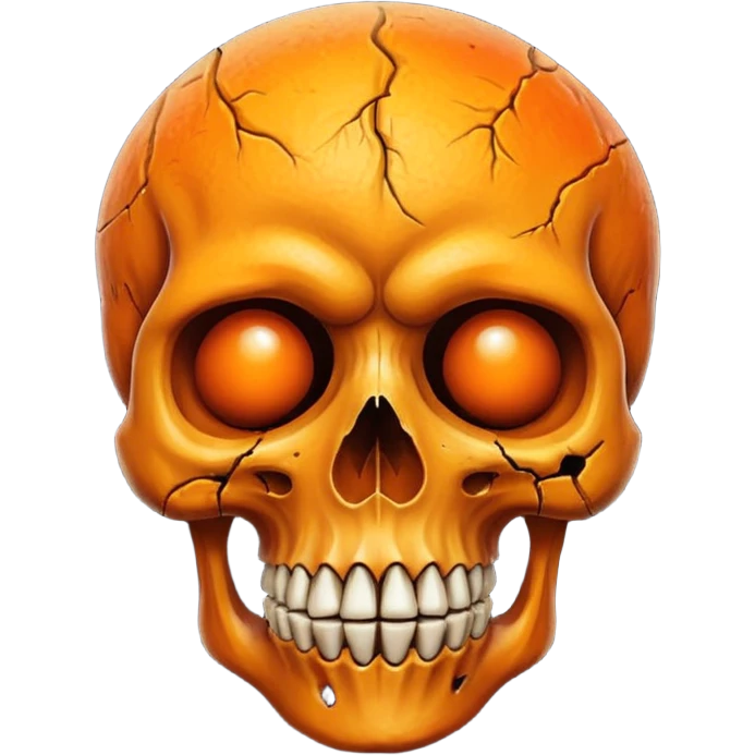 mango skull emoji