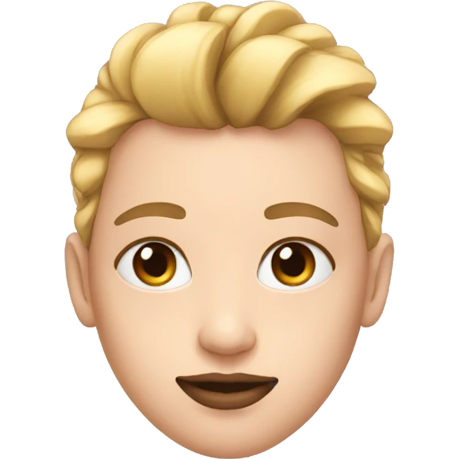 Heart make up emoji