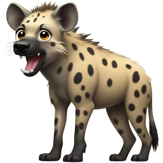 Hyena emoji