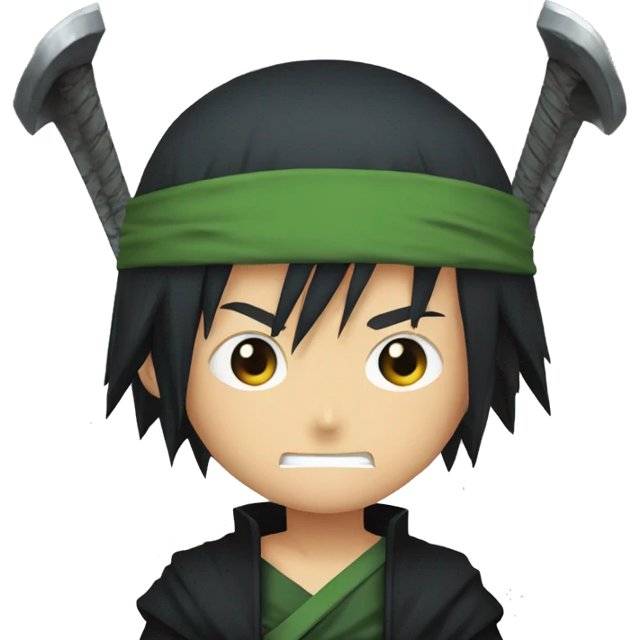Itachi et zoro  emoji