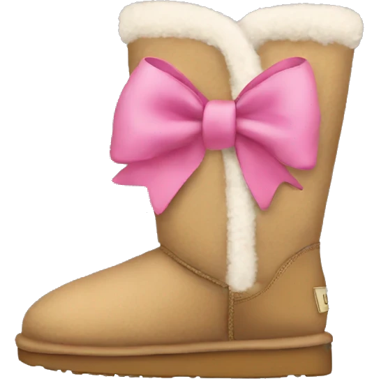 uggs with bow  emoji