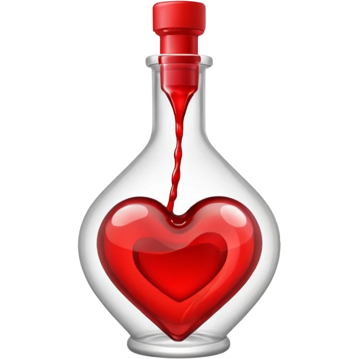 heart-shaped bottle emoji