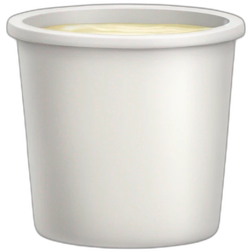 pot de yaourt emoji