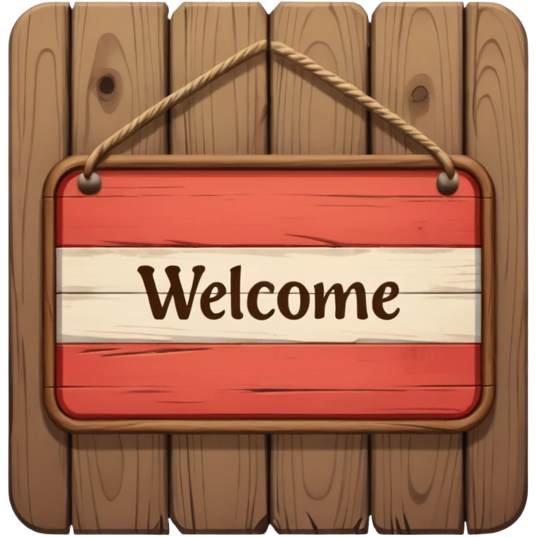 Your welcome sign emoji