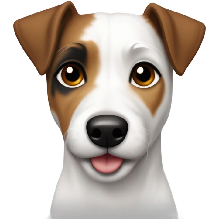 Parson Russel terrier emoji