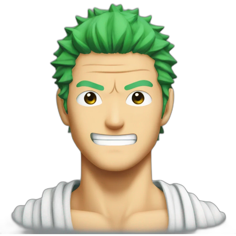 Zoro from one piece emoji