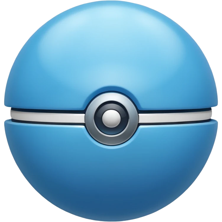 blue pokeball emoji