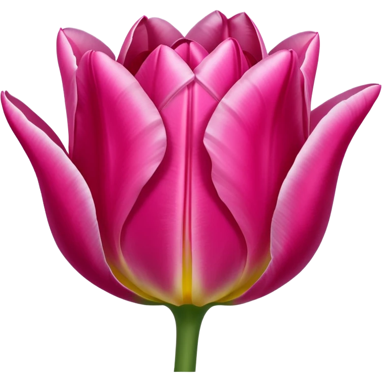 deep pink tulip emoji