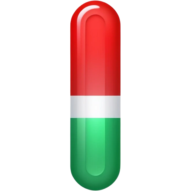 A vertical capsule-shaped progress bar with a color gradient from green at the bottom to red at the top. The bar is divided into segments by thin lines, with bold, outlined numbers scaling upward next to it.  emoji
