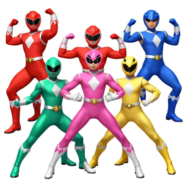 Power rangers  emoji