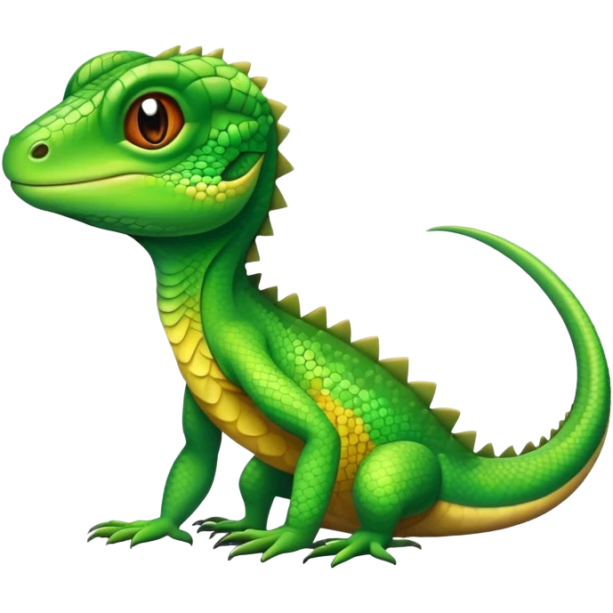 cute lizard emoji