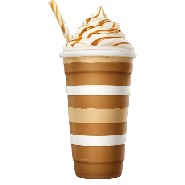 Caramel Frappe  emoji