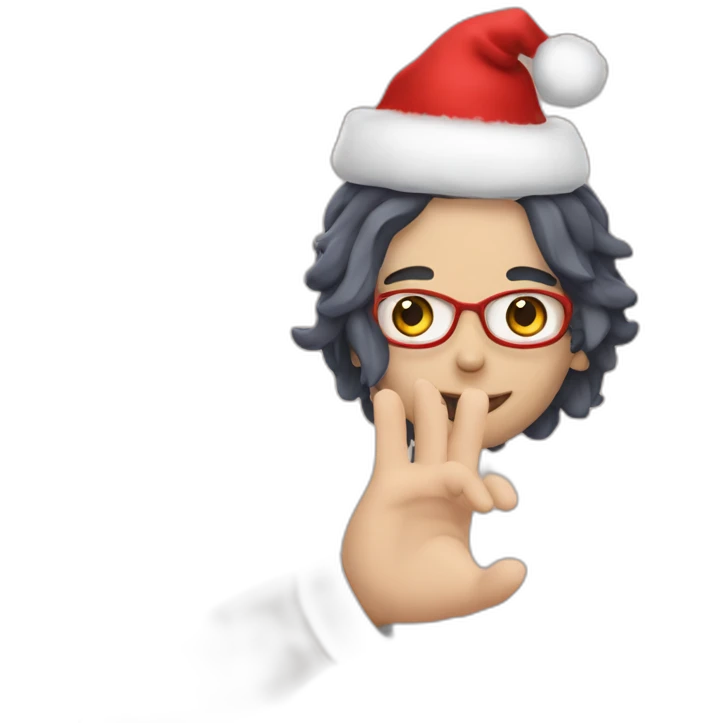 signe jul avec les main emoji