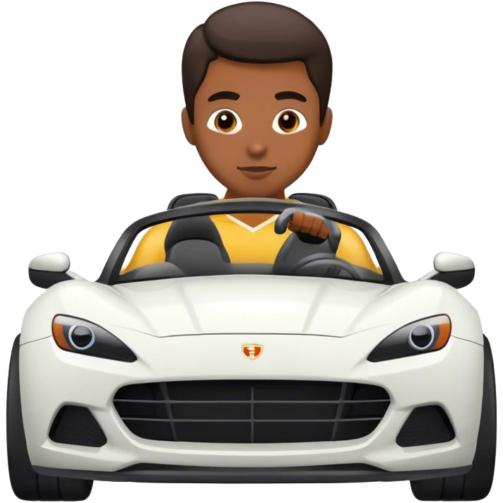 开跑车 emoji