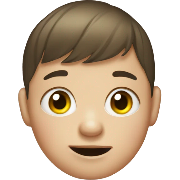Down syndrome kid emoji