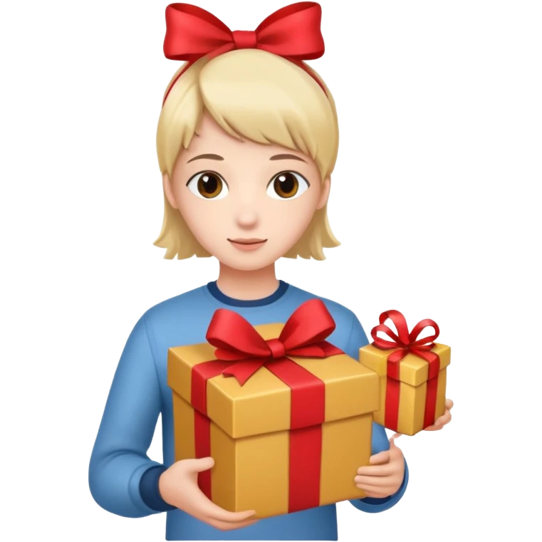 young with gift box 






























 emoji